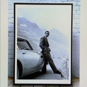 Sean Connery James Bond Astin Martin